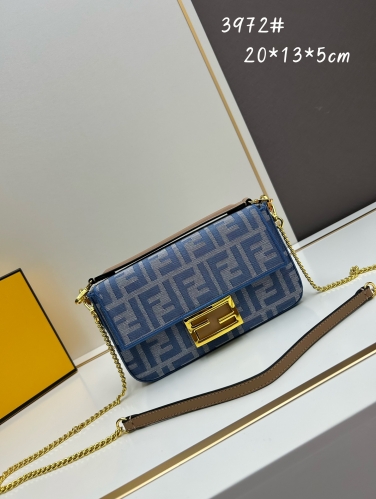 No.56914    3972     20*13*5cm   Baguette Small Handbag Jacquard fabric material