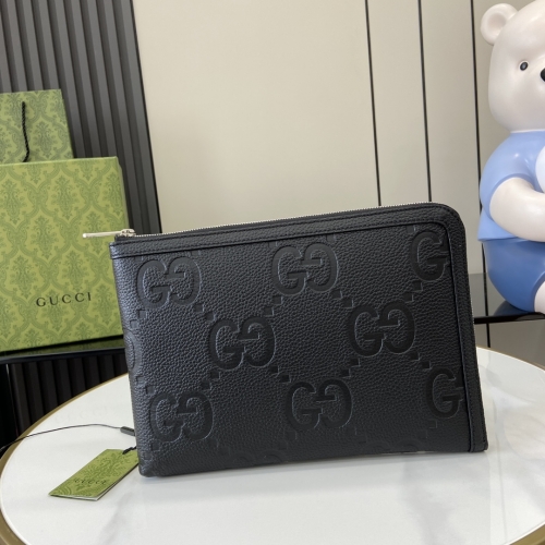 No.57038     794085     21*30*2cm    Super Double G Mini Handbag Black/embossed G original leather