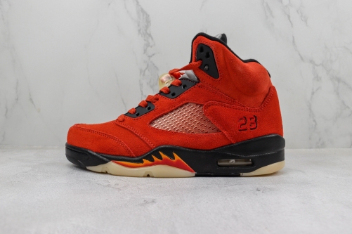 No.58278 63747 size 40-46 Air Jordan 5 Mid AJ1 unc aj5 basketball shoes