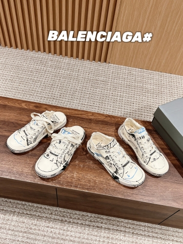 No.64952      Balenciaga Paris canvas shoes Size: 35-45