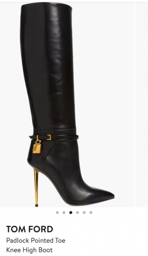 No.58557 35-41 10.5cm tom ford boots high top