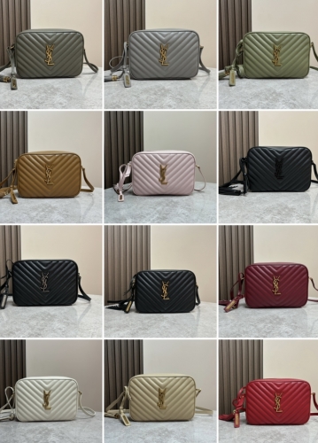 No.58700 20404 YSL 520534 23x16x6cm Lou bag 505730 574494