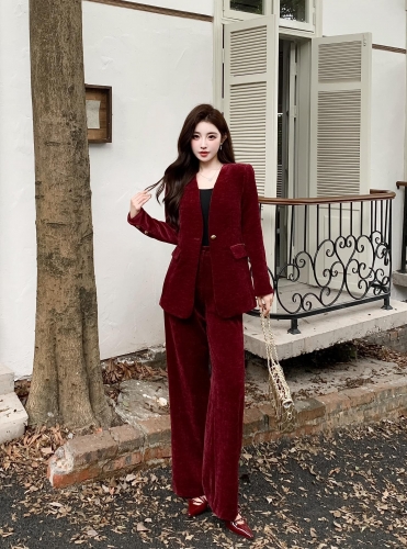 No.58732 velvet suit jacket S-XL CC