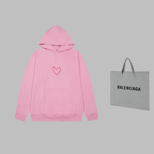 No.91658    Balenciaga  Qixi Valentine's Day Limited Hoodie Pure cotton soft fabric XS S M L