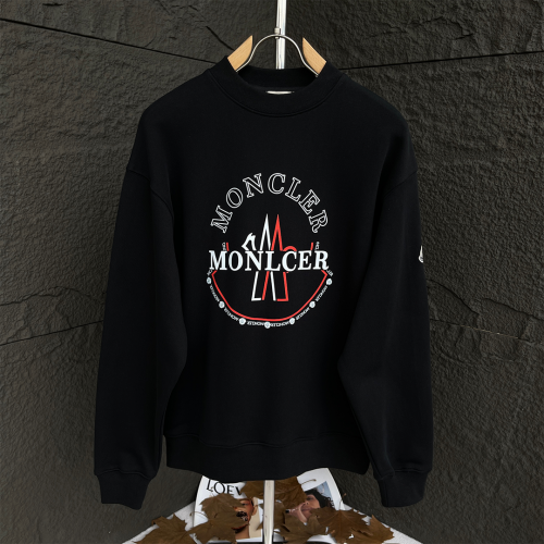 No.91647    MONCLER Round neck sweatshirt 420g pure cotton fabric S M L XL