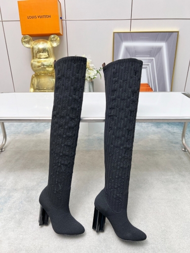 No.58834 lv socks boots 10cm heels size 35-41