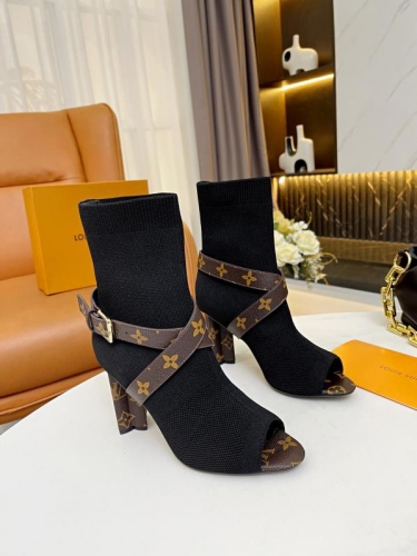 No.58836 lv socks boots 10cm heels size 35-41