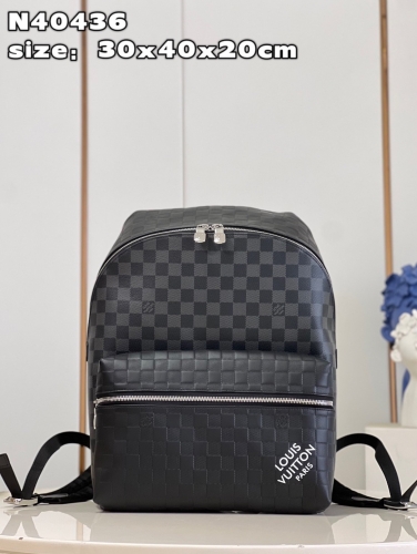 No.59084 N40436 discovery backpack damier infini graphite 30*40*20cm