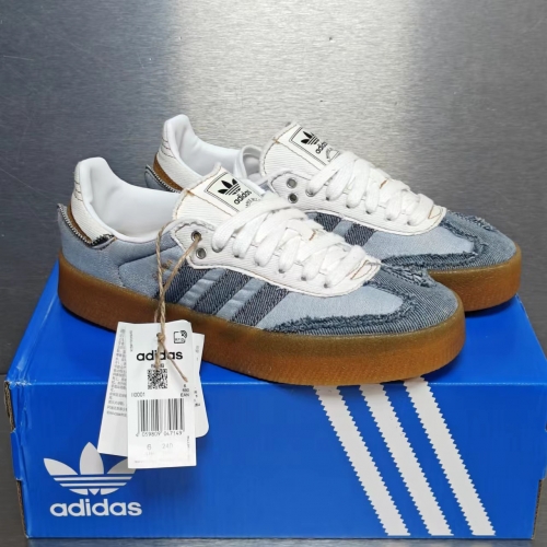 No.59166 stomos x Adidas orihinals samba og ll0001 Gazelle Indoor Trainers JI2585 35-45, 36-44 with half size