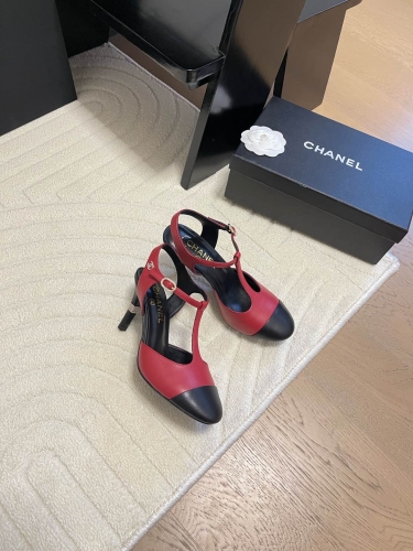 No.65211     Chanel Imported leather upper, sheepskin lining for foot pads, original hardware buckle Size:35-39   2025/3