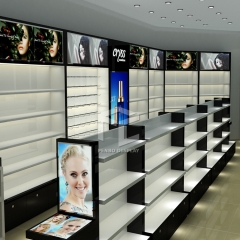 New design skin care & cosmetic shop interior design for Qatar