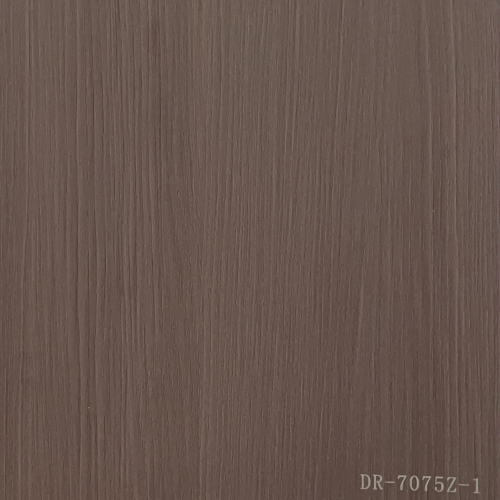 DR-T075Z-1 RT Synchronous laminate veneer paper for plywood mdf chipboard