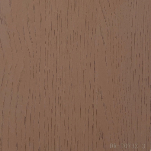 DR-T073Z-3 RT Synchronous laminate veneer paper for plywood mdf chipboard