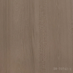 DR-T075Z-1 RT Synchronous laminate veneer paper for plywood mdf chipboard