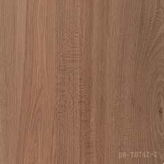 DR-T075Z-1 RT Synchronous laminate veneer paper for plywood mdf chipboard