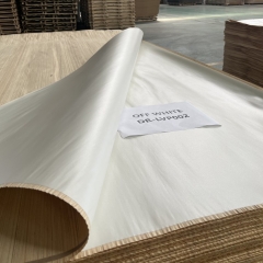 DR-LVP002 Ruitai Off White laminate veneer paper for furniture