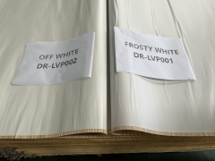 DR-LVP001 Frosty white Melamine Faced Veneer Melamine Embossed Paper Veneer