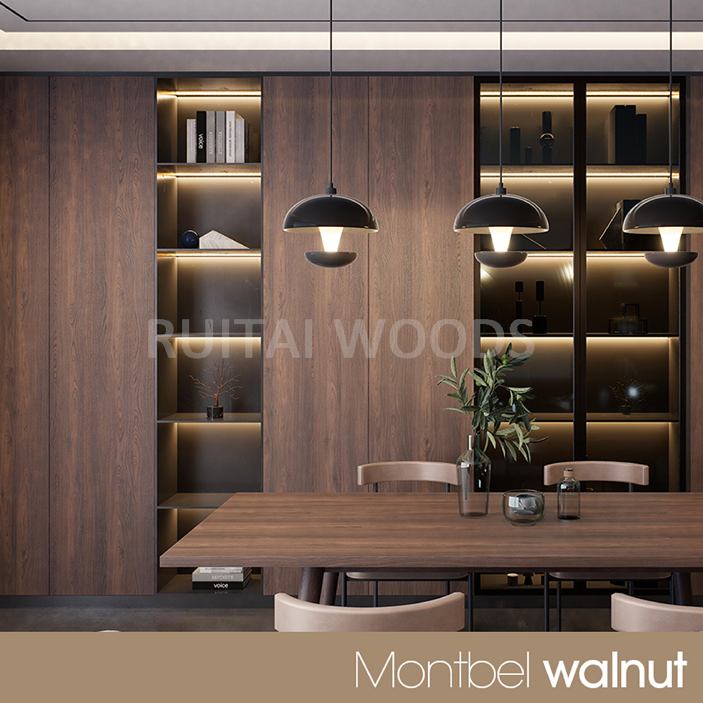 New launch of RT Wood -Montbel walnut-DR-T068Z Discover the beauty of wood