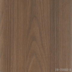 DR-T043Z-2 RT Synchronized laminated veneer paper for plywood mdf chipboard