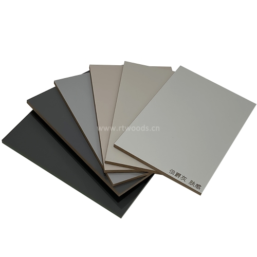 Ruitai woods PET Film Mdf Board PETG Membrane Board PET Hdf Mdf Boards