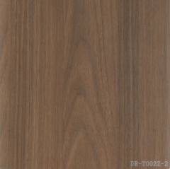 DR-T075Z-2 RT Synchronized laminated veneer paper for plywood mdf chipboard