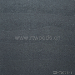 DR-T077Z-1 RT Synchronized laminated veneer paper for plywood mdf chipboard