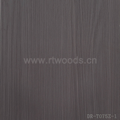 DR-T075Z-1 RT Synchronized laminated veneer paper for plywood mdf chipboard