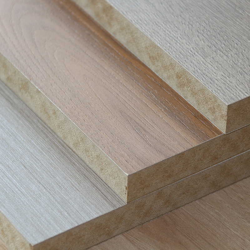 What are the properties of melamine faced MDF?