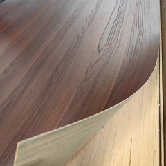 Melamine Laminated 1.3mm 1.5mm 1.8mm Synchronized Plywood Melamine Recon Veneer