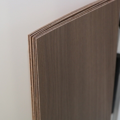 1.5mm Melamine Plywood Wood 1.3mm Melamine Recon Veneer Board