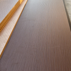 Artistic 3D Realistic Deep Texture MDF Cladding Sheets Unique Designs for Hotel Interiors Edge Resistance Melamine