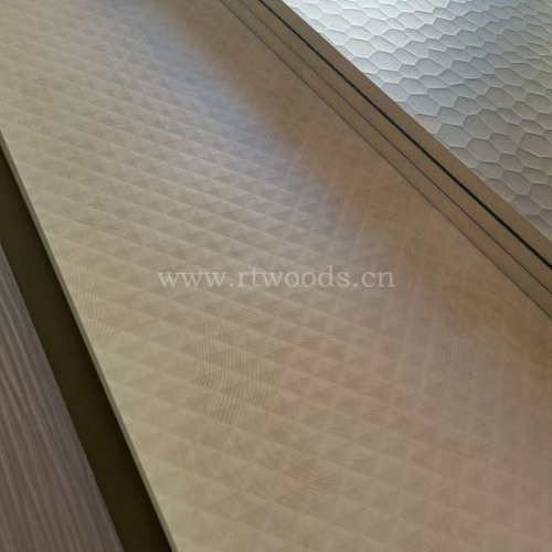 Competitive Prices Wood Composite Wall Panel 3D Deep Embossed Panel with Moldy-Resistent for Indoor Decorative