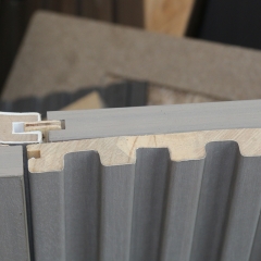 MDF Board WPC Wall Panel OEM Colour PVC Facing Best Quality