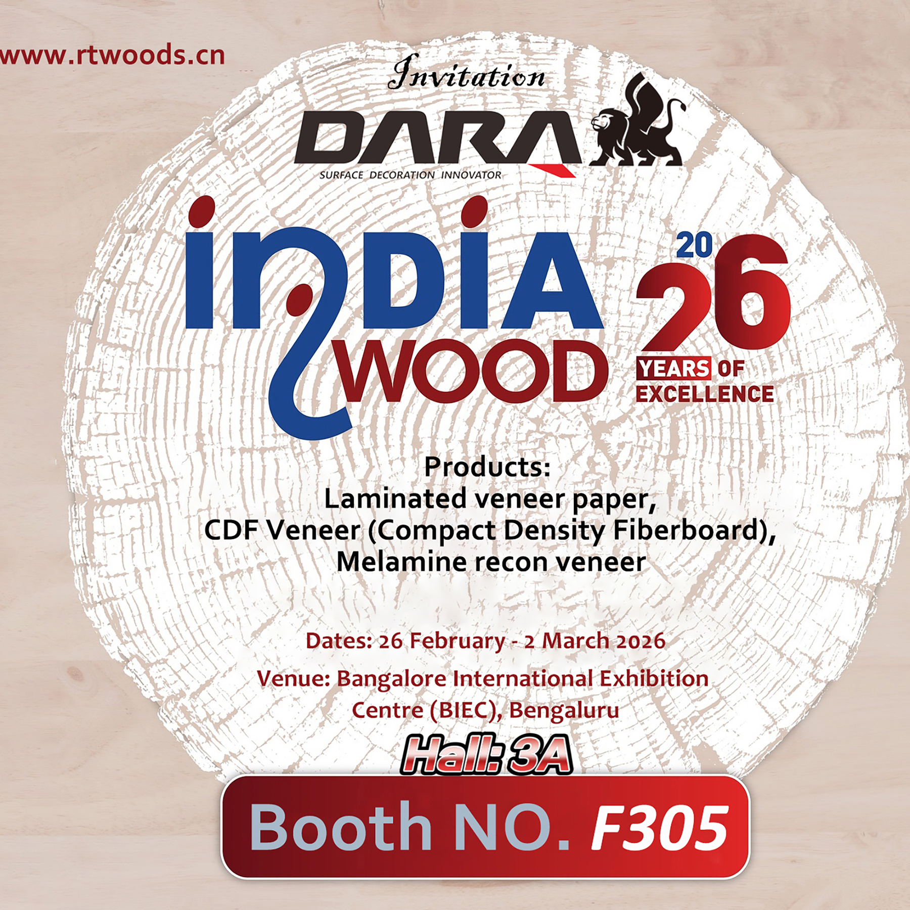 Exhibiting at INDIA WOOD 2026 | Innovative Panel Solutions for Furniture & Interior Applications