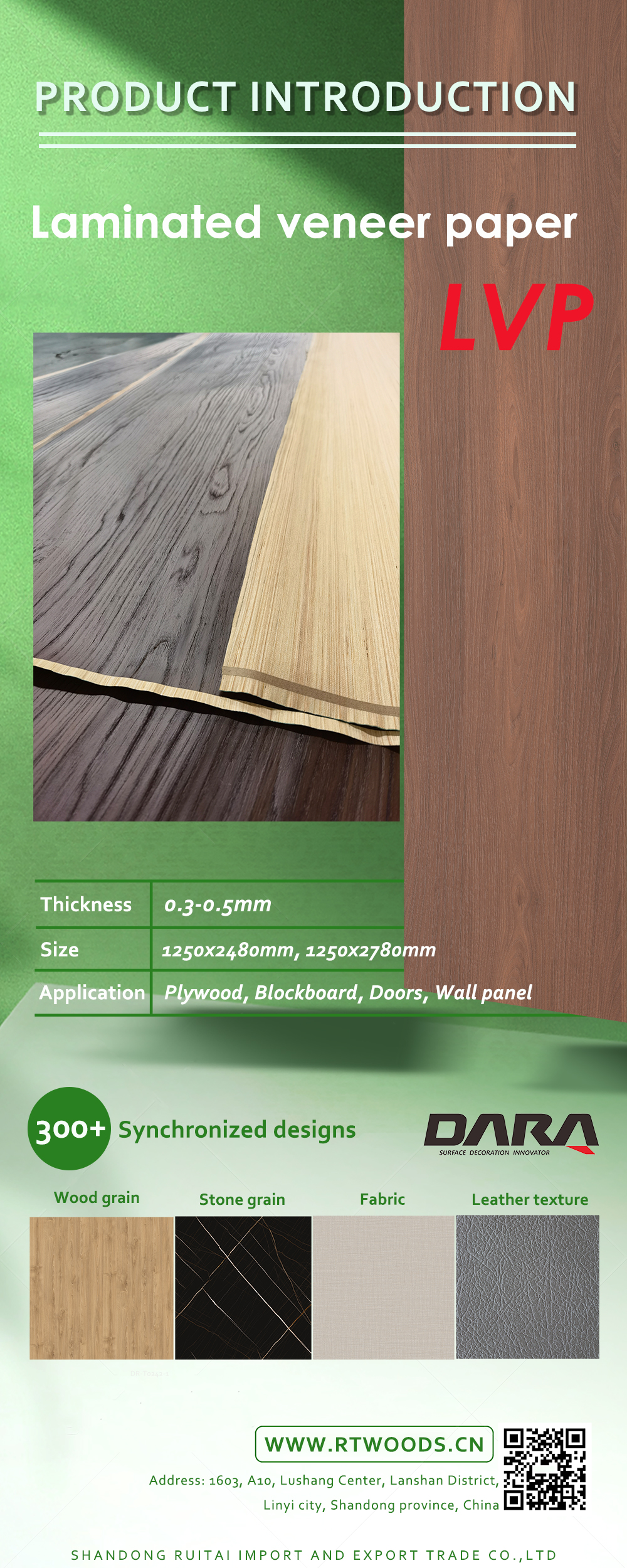 laminated veneer paper