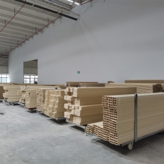 Most Popular WPC Wall Cladding Wood Plastic Composite Wall Panel Wood Paenls for Residential Decorative