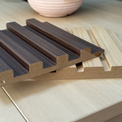 Wholesale Polyester Fiber MDF Slat Wood Veneer 3D Soundproof Hexagon Acoustic Wall Panels for Interior Decoration