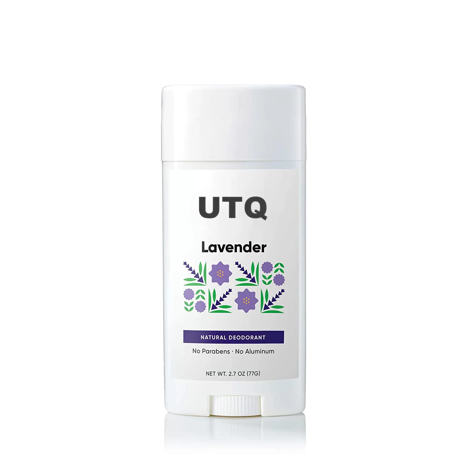 UTQ Natural Deodorant Stick - No Aluminum Deodorant for Women, Men, Teens, Kids – Paraben Sulfate Free Solid Deodorant