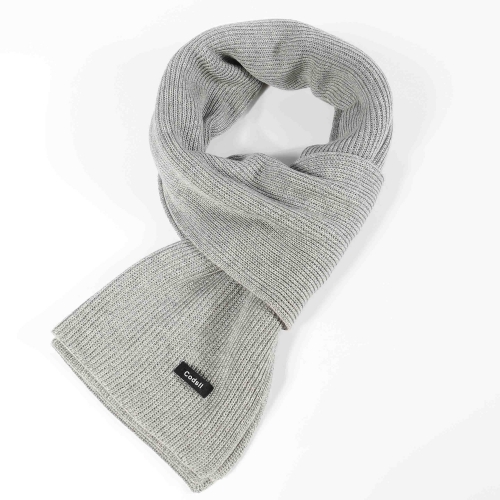 Codsll men's solid color warm thick scarf in cold winter soft knitted  cotton scarf,Durable and antistatic