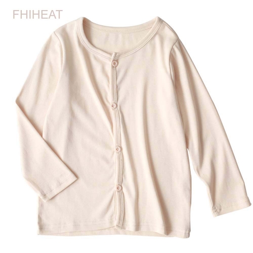 FHIHEAT Girls' Ultra-Thin Cardigan Sun Protective Long Sleeve Shirts Button Down Crew Neck Tops Summer