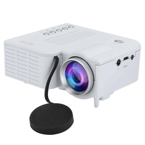 Horife  Video Projector,Full HD 1080P, 60 Inches Display, Portable Movie Projector
