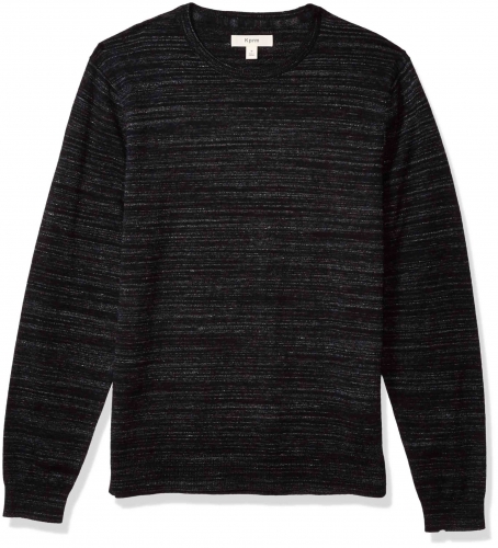Kprm Men's Crewneck Sweater 100% Cotton Soft Sweater Tops for Daily Wear All Seasons
