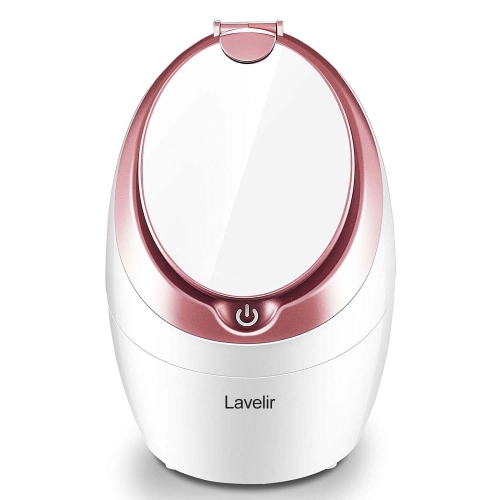 Lavelir Facial Steamer Nano Ionic Warm Steam, Home SPA Quality Steamer 10x Moisturizing - Applicable Temp