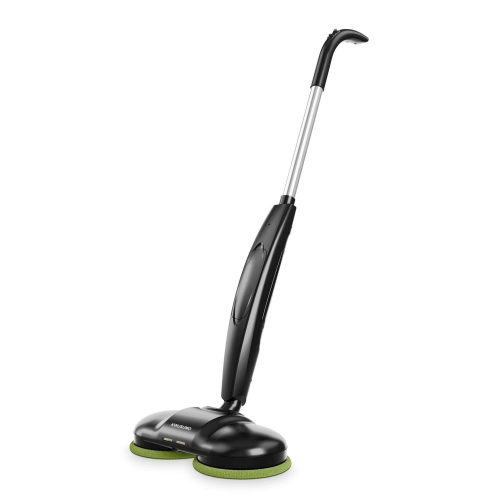 KWUSUMO Cordless Electric Steam Mop with Led Headlight and Sprayer for Hardwood, Tile, Marble, Laminate Floor