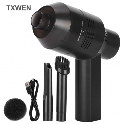 TXWEN Hand-held Vacuum Cleaner Cordless USB Charging Vacuum Cleaner for Laptop Piano Computer Car