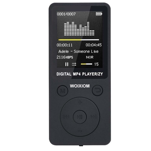 WOIXIOM 32GB Mp3 Player With 1.8 inch TFT Display, Portable Music Player with FM Radio/Voice Recorde/E-Book/Photo Viewer