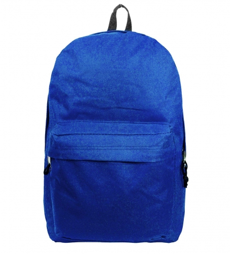 OKPSU 18in Classic Backpack Basic Bookbag Simple School Book Bags Vintage Emergency Daypack with Padded Back & Side Pocket