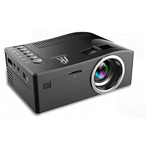 CRIXHLIX Mini Portable video Projector, Full HD LED Home Theater Cinema Projector Support USB TV