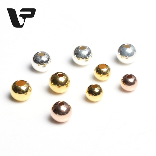 VP 900Pcs Assorted Round Ball Spacer Beads DIY Beads for Necklaces Earrings Bracelets Pendants DIY Jewelry Making