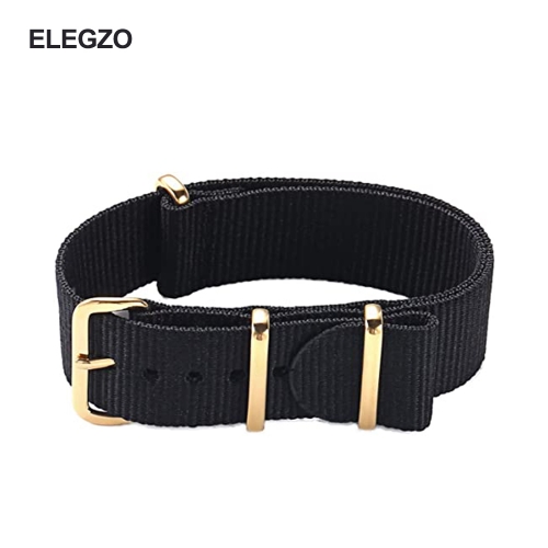 ELEGZO Watch Straps, Premium Waterproof Ballistic Nylon Strap, Replacement Watch Bands for Men Women